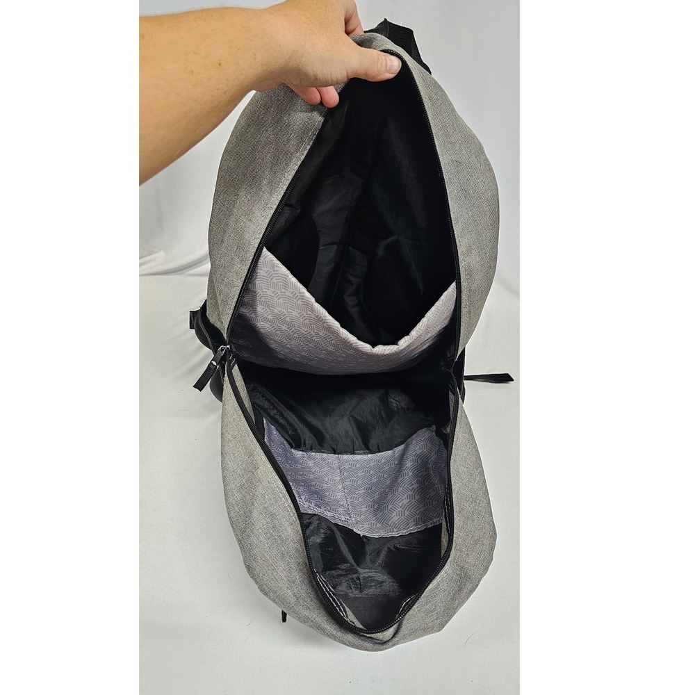 Nintendo Game Boy Retro Handheld Console Backpack Gray Cream Travel School Bag - Picture 10 of 13